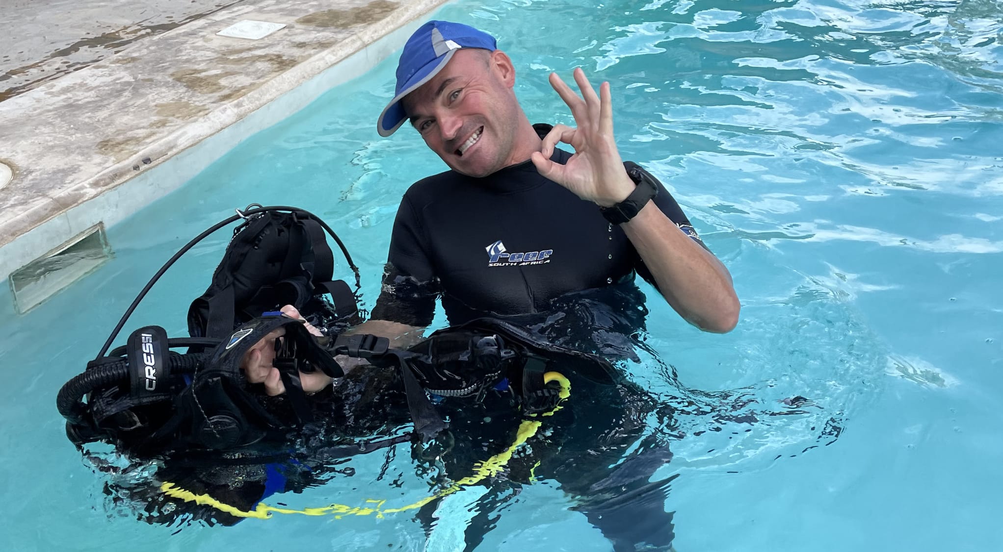 Dive instructor intern