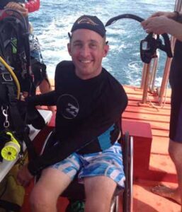 PADI Course Director Mark Slingo