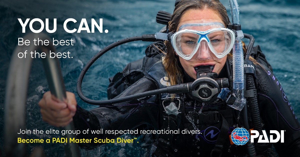 PADI Master Scuba Diver Challenge